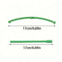 60 chiếc (10 tầng), Giá đỡ chậu hoa xếp chồng, Vòng đỡ cây, Cọc đỡ cây hoa trong vườn - màu xanh lá - Xem 4