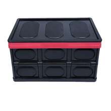 Foldable Car Trunk Storage Box, Collapsible Trunk Seat Storage Box, Foldable Organizer - A - View 11