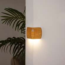 LED Motion Sensor Wall Light, Wireless Magnetic Wall Lamp, USB Warm Light Night Light, Wall Hanging Decor Lamp, Eye-Caring Ambient Light, Battery Powered Design, Suitable For Corridor, Kitchen Cabinet, Wardrobe And Room Decor - Multicolor - View 5
