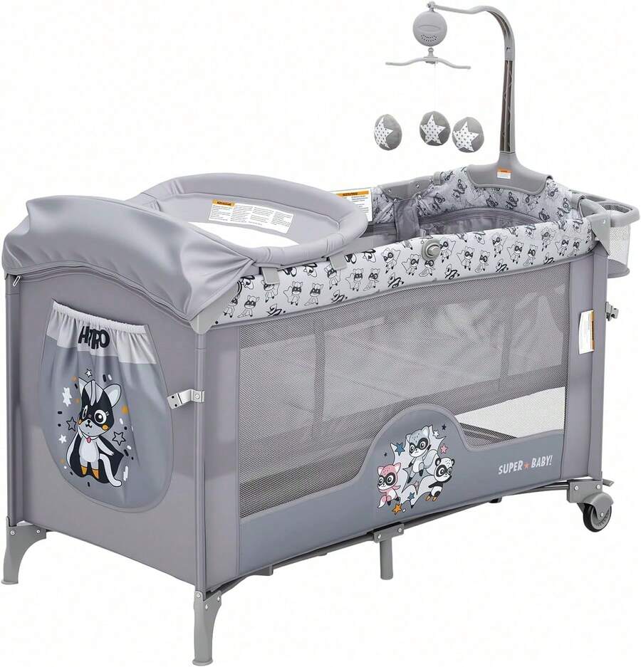 Cribs - Light Grey - View 1