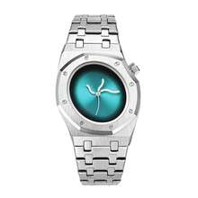1 chiếc đồng hồ đeo tay nam màu bạc sang trọng, thiết kế bất đối xứng, dây thép, máy quartz, phù hợp cho công sở, các sự kiện xã hội, làm quà tặng. - Một cỡ - Xem 15