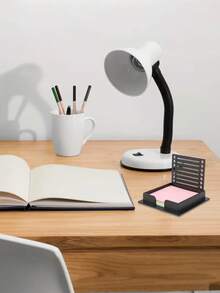 1x Sticky Note Holder With Templates - Sticky Note Template Organizer & Quick-Line Marking Dispenser - A - View 3