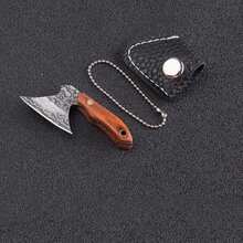 Keychain Axe, Box Opener, Package Tape Cutter, Package Opener Tool With Solid Metal Blade For Everyday Use IM0D - P - View 2