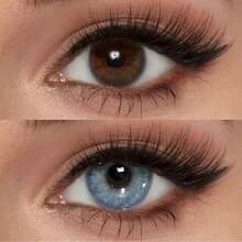 3D Contact Lens Case Set, Portable Travel Accessories For Daily Outdoor Use, Holiday Gifts, Exclusive For Halloween Role Play, Masquerade Party,6-Month - 查看 2