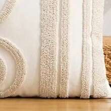 Vỏ gối trang trí vuông sang trọng phong cách Bohemian cho ghế sofa/phòng ngủ. - Màu nâu - Xem 4