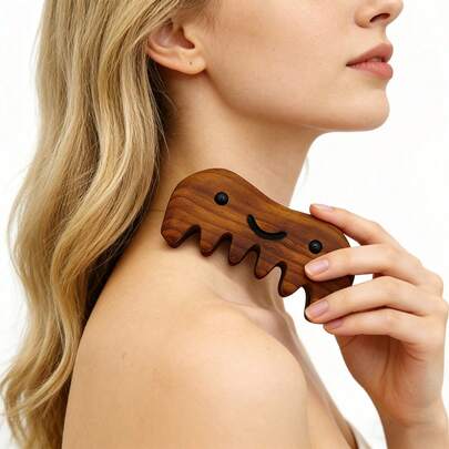 SilvaLex Wooden Massage Tool, Full Body Massager, Hand Massager, Leg Massager, Shoulder Massager, Neck Massager, Face Massager, Back Massager, Waist Massager, Full Body Muscle Massage, Multi-Functional Massage For Different Body Parts, Body Relaxation Tool, Suitable For Home Use, Can Be Given As A Gift To Family, Friends, Classmates, Or Girlfriends