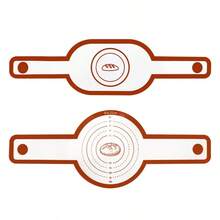 1/2pcs Reusable Silicone Baking Mat, Non-Stick Baking Tray Liner, Easy To Clean, Heat Resistant Bread Pan Liner, For Homemade Bread, Baking And Pastry Tools, Baking Essential, Compatible With Standard Oven - View 16