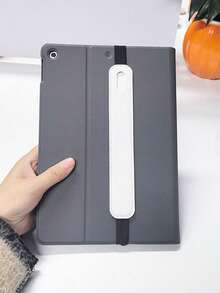 Bao đựng bút cảm ứng bằng da PU có dây chun, tương thích với Apple Pencil thế hệ 1 và 2, phù hợp với mọi máy tính bảng, bao gồm cả Apple Pencil Pro 12.9" và Apple Pencil Air 11". Quà tặng mùa xuân thứ 4. - trắng - Xem 3