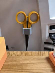 3件套缝纫机剪刀收纳盒，带双面胶，多功能缝纫用品整理盒，剪刀和镊子分类收纳盒，节省空间的桌面收纳，适合缝纫和手工爱好者 - 多色 - 查看 7