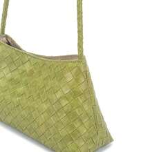 Summer Woven Underarm Handbag For Women, New Arrival High-End Versatile Retro Tote Shoulder Bag, Fashionable Beach Bag, Niche Design - Green - View 8