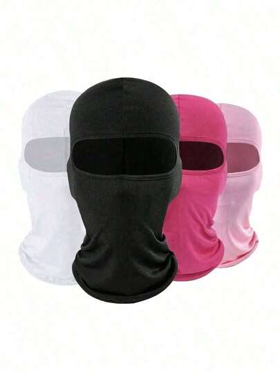1pc Unisex Balaclava Face Mask, Suitable For Daily Use, Outdoor Travel, Hiking, Skiing, Motorcycle & Cycling