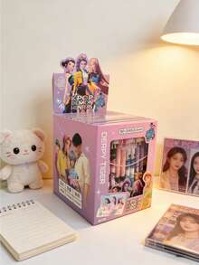 K-POP Witch Hunting Crew 0.5mm Smooth Gel Pen Set, Suitable For School, Office And Fans Collection Stationery - Multicolor - View 9