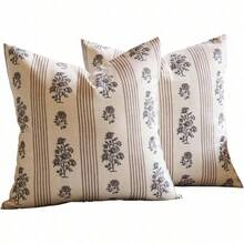Set Of 1/2 Waterproof Outdoor Pillow Covers 18x18 - Sage Green Buffalo Plaid, Farmhouse Patio Decor, Quick Dry & UV Resistant, 4th Of July Memorial Day Summer Gift For Porch Sofa Camping (No Insert) - 彩色 - 查看 11