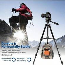 74-Inch Digital SLR Camera Tripod With 1 Quick Release Plate, Suitable For //, Lightweight Video Tripod - View 7