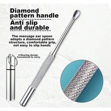 Free Eagle Ear Wax Removal, 4 Pcs Stainless Reusable  Ear Cleaner Earwax Removal Kit Tool For Adults With Metal Spiral Spring & Ear Spoon - 預設 - 查看 3