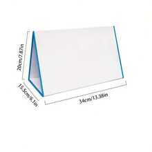 hoojojo Foldable Dry Erase Whiteboard, Double-Sided Whiteboard, DIY Drawing & Writing Board, Message Board, Alphabet Learning Game Board, Ideal For Classroom, Office & Home - Multicolor - View 11