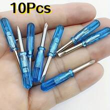 8 Pieces Of Mini Screwdriver Set, Suitable For Toy Repair And Projects - Including 2mm Mini Flathead And Cross Screwdriver, Designed For Enthusiasts And Manual Practice (No Electricity Required) 1XYL - mini - Xem 13