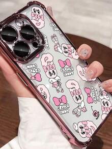 Smartphone Case / Esther Bunny Pattern Case For 12 Mini, 12 Pro/14 Pro Max/16/16 Pro/13 Pro Max/16 Plus/15/ Pixel 8a 5G/16 Pro Max/14/15 Pro Max/ Pixel 9A 5G/17 Pro Max/14 Pro/17/ Pixel 10 Pro/ 13 Pro/ 13/17 Pro/16e/12/ 13 Mini/12 Pro Max/Air/15 Plus/14 Plus/15 Pro - 粉色 - 查看 1