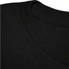 ZIVRE Men Plus Size Men Clothing Pink Dad T-Shirt Men Shirt 220g Big Size L-3XL 4XL 5XL Gift For Men - Black - View 4