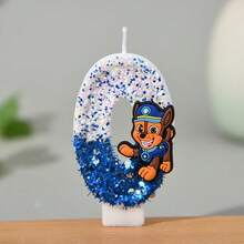 主题派对蜡烛。可爱小狗生日蜡烛、精致主题蜡烛、周年纪念派对蜡烛、主题生日派对蜡烛、0-9数字生日蜡烛 - 彩色 - 查看 16