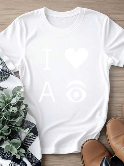 Maglietta da donna con stampa "IBM Watson I LOVE AI", colore nero, taglia M, maglietta nuova dell'alba dell'intelligenza artificiale