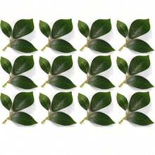 Fake Lemons Artificial Fruits With 25 Leaves Faux Yellow Lifelike Plastic Lemon Decorations Realistic Limes Fruit Decor For Home Kitchen Table Cabinet Holiday Party Photography Props - Multicolor - View 13