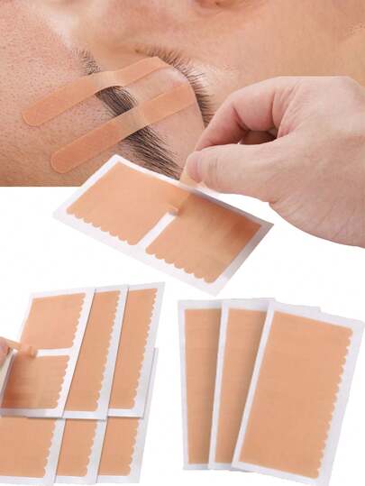 适用于敏感肌肤 | 透气睫毛嫁接胶带 | 医用级无纺布睫毛提拉胶带 | 易撕微孔 | 用于睫毛和眼睑提拉 | 专业美睫师用品 | 多种包装规格可选：16/80/160/320片