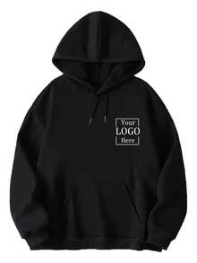 Sudaderas personalizadas para mujer para otoño/invierno, personalización de alta gama con su logotipo, logotipo exclusivo de la empresa | Uniformes de equipo, sentido exclusivo, fotos exclusivas personalizadas para fiestas, personalizable para cualquier fiesta | Festival de música primavera negro - Negro - Ver 2