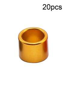 20 piezas Anillos para patas de paloma azul y verde, diámetro interior de 8 mm, altura de 9 mm, anillos de identificación de patas de aluminio para entrenamiento de vuelo al aire libre - Ver 10