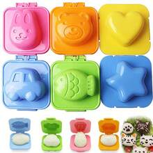 1/2pcs Egg Mold, Cute Egg Shaper, Fish/Heart Shaped Egg Mold, Egg Cooking Mold, DIY Egg Cooking Tool, Lunch Box Accessory, For Cooking Eggs And Sushi (Random Color) - Multicolor - View 6