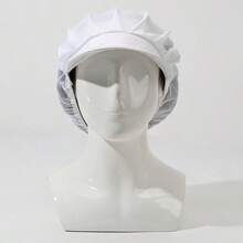 1/3/5 Pcs Pack, Women's Work Hat, Food Factory Workshop Dustproof Hat, Catering Waiter Hat, Chef Hat, Suitable For Work Workshop, Protective Hat,Summer,Beach,Holiday,Travel - A - View 4