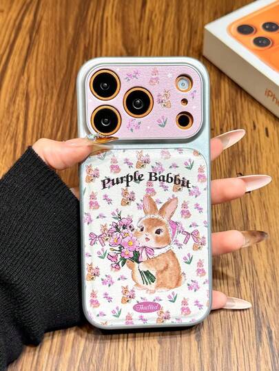 1 件，ins 女孩爱心彩绘全屏紫色花朵壁纸，适用于 17 / 17 Pro Max / 16 Pro Max / 15 Pro / 14 / 13 / 12 / 11，适合作为情人节礼物/生日礼物/节日礼物/母亲节礼物送给家人/朋友/姐妹/女友