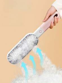 1pc Reusable Dust Cleaning Brush, Double-Sided Pet Hair Remover, Manual Static Hair Removal Brush, Suitable For Cats, Clothes, Sofa, Furniture, Bedding, Carpets, Durable Polypropylene Material, No Power Required - Multicolor - View 5