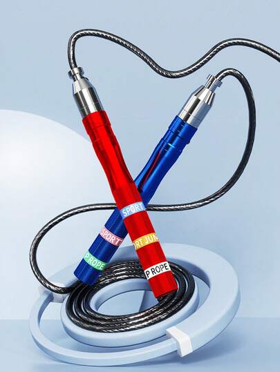 Dây nhảy thể dục chịu lực cao, điều chỉnh tốc độ, xoay 360° mượt mà nhờ vòng bi, phù hợp cho vận động viên nam/nữ và người mới bắt đầu, giúp cải thiện sức bền tim mạch, tay cầm chống trượt tiện dụng, thích hợp cho CrossFit, HIIT, giảm cân, tập luyện tim mạch, tập luyện tại nhà và phòng tập thể hình.