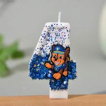 主题派对蜡烛。可爱小狗生日蜡烛、精致主题蜡烛、周年纪念派对蜡烛、主题生日派对蜡烛、0-9数字生日蜡烛 - 彩色 - 查看 19