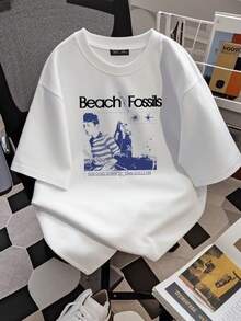 women t-shirt print Beach Fossils Band - Sun Goes Down Tee Unisex T-Shirt All Size S To 5XL MC409 - Weiss - Übersicht 2