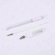 1/3/6/8/12pcs White Eyebrow Tattoo Pens, Skin Marker Pens, Permanent Makeup Tattoo Positioning Tools, Eyebrow Drawing Tools, Halloween Makeup, Tattoo, Christmas Gift, Makeup Tools, Women's Gift - White - View 6