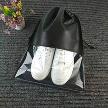 2/4/6/8Pcs Portable Travel Shoe Bag Storage Organizer Bag Black Drawstring Bag Suitable For Clothes, Shoes, Hats, Bags, Etc. - Multicolor - View 10