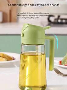 1-Piece Oil Sprayer, A Must-Have All-In-One Kitchen Essential: Portable, Leak-Proof, Non-Oil-Staining Cylinder, Easy-To-Use, Versatile Seasoning Bottle - View 6