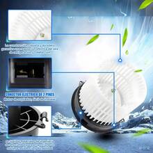 Motor del Ventilador del Aire Acondicionado y Calefacción – Diseñado Específicamente para Versa con Motor 1.6 entre 2012 y 2019, Número de Parte 272261HK0A, Giro Horario; Fabricado con Materiales Resistentes al Calor y Humedad del Tablero, Garantiza Operación Confiable Durante Miles de Horas sin Pérdida de Potencia o Sobrecalentamiento Prematuro. - A - Ver 2
