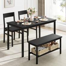 Dining Table & Chair Sets - Black - View 1