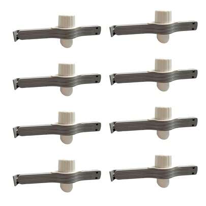 Food Sealing Spout And Sealing Clip, Suitable For Kitchen Seasonings, Snack Foods, Tea And Milk Powder, Dustproof And Moisture-Proof,8PCS