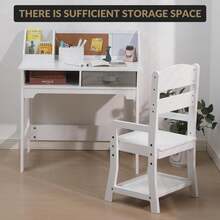 Kids Tables & Chairs - White - View 3