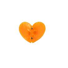 1pc Heart-Shaped Magnetic Hair Clip For Half-Up Or Thin Hair, 2-In-1 Non-Slip Hair Claw Clip For Left And Right Strands, Easy To Create Elegant Feminine Hairstyles, Hair Design Styling Decoration, Perfect Gift For Women, Available In Leopard Print And Solid Color - Heart-shaped Hair Clip - View 10