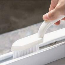 浴室清洁刷套装，包含适用于瓷砖边角的小刷子，无死角，非常适合清洁地板和浴室缝隙。 - 多色 - 查看 1