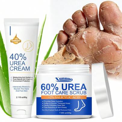 SUMIFANG Bộ 2 miếng dưỡng ẩm chân, cung cấp độ ẩm sâu, loại bỏ tế bào chết và làm mịn da, thấm hút ẩm mà không gây nhờn rít. Các hạt mài mòn mịn được phân bố đều tạo nên kết cấu mịn màng. Mặc dù than tre có thể hấp thụ dầu, nhưng các hạt mài mòn có thể tẩy tế bào chết hiệu quả, giúp đôi chân cảm thấy sảng khoái, sạch sẽ, mịn màng và không bị căng rát.