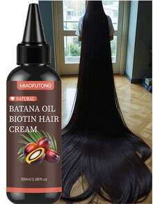 Rosemary And Biotin Batana Hair Oil 3.38 Fl. Oz. Contains Rosemary And Biotin To Strengthen Hair Ends, Moisturize Scalp And Hair, Prevent Dryness, And Is Suitable For All Hair Types. - 100ml/3.38fl.oz - 查看 3