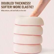 1/2/10pcs Makeup Sponge, Ultra Soft & Thick Air Cushion Puff, Suitable For Foundation, BB Cream, Loose Powder, Dry & Wet Use - Multicolor - View 3