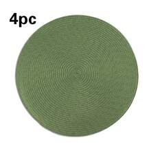 1/4/6 pièces Sets de table style bohème en PP, convient pour mariage, rassemblement campagnard, pique-nique, repas en extérieur, décoration de table pour anniversaire - Multicolore - Voir 40