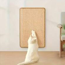 1pc Durable Sisal Rope Cat Scratching Post - Multi-Layer Climbing And Scratching Pad, With Hidden Adhesive, Neat Design To Protect Sofa, Includes Replacement Pad Only (Excludes Climbing Frame), Cat Scratching Post, Pet Furniture, Minimalist Pet Accessories, Cat Furniture, Suitable For Multi-Cat Households, Pet Lovers - one-size - View 9